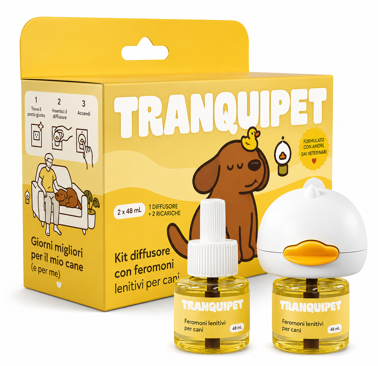 TranquiPet: Kit diffusore calmante per cani