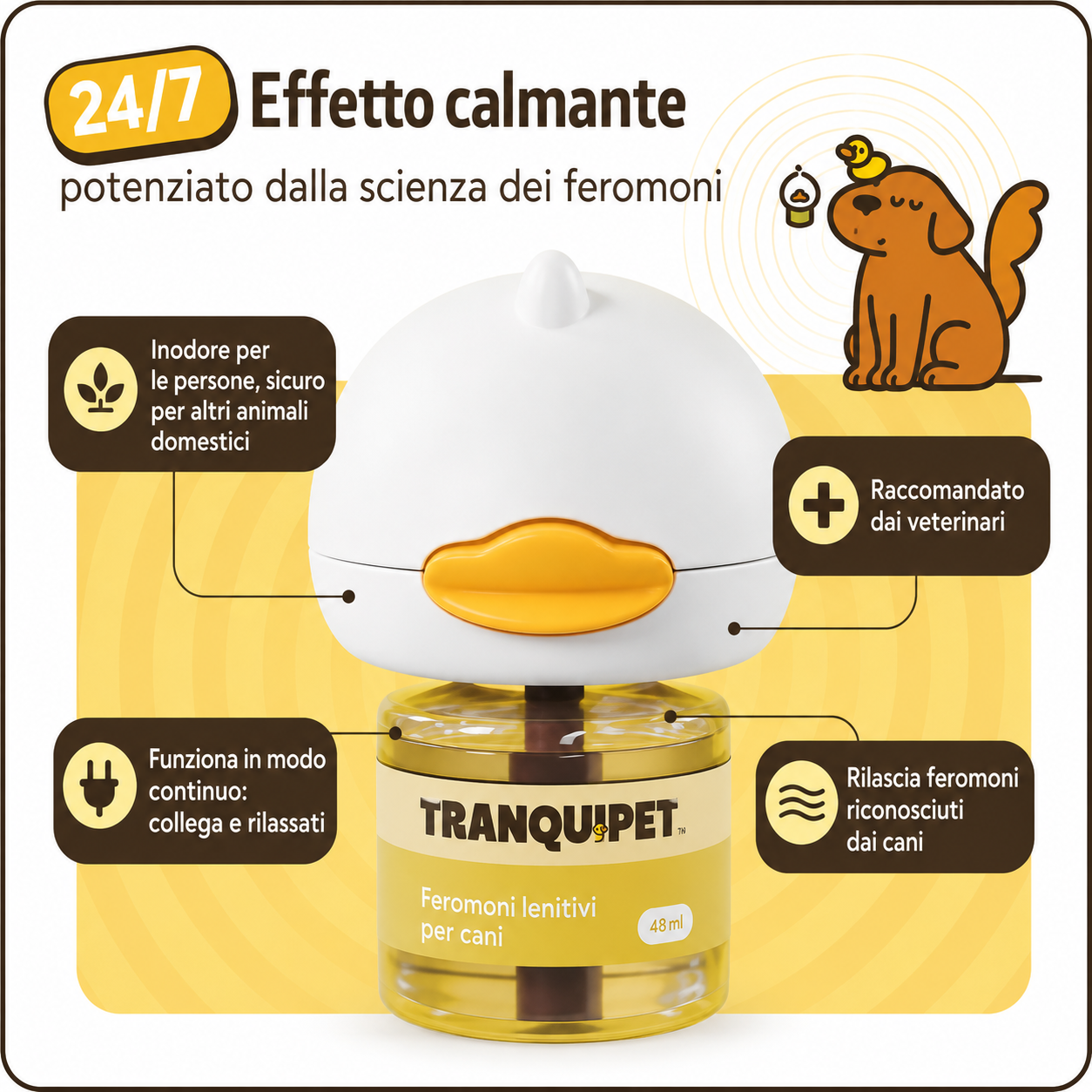 TranquiPet: Kit diffusore calmante per cani