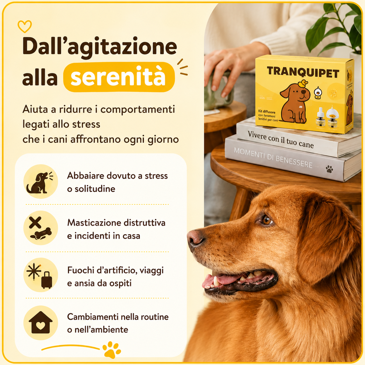 TranquiPet: Kit diffusore calmante per cani